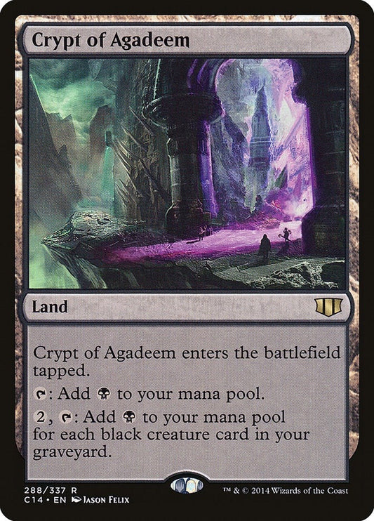 Image for Crypt of Agadeem (288) (Commander 2014) - Magic: The Gathering
