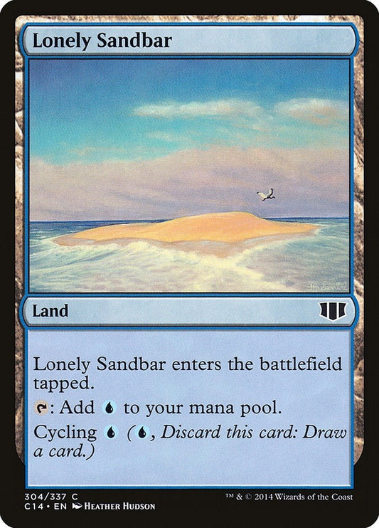Image for Lonely Sandbar (304) (Commander 2014) - Magic: The Gathering