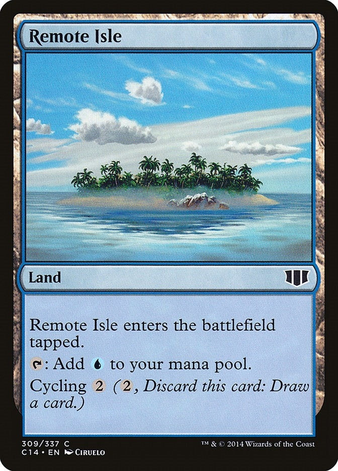 Image for Remote Isle (309) (Commander 2014) - Magic: The Gathering