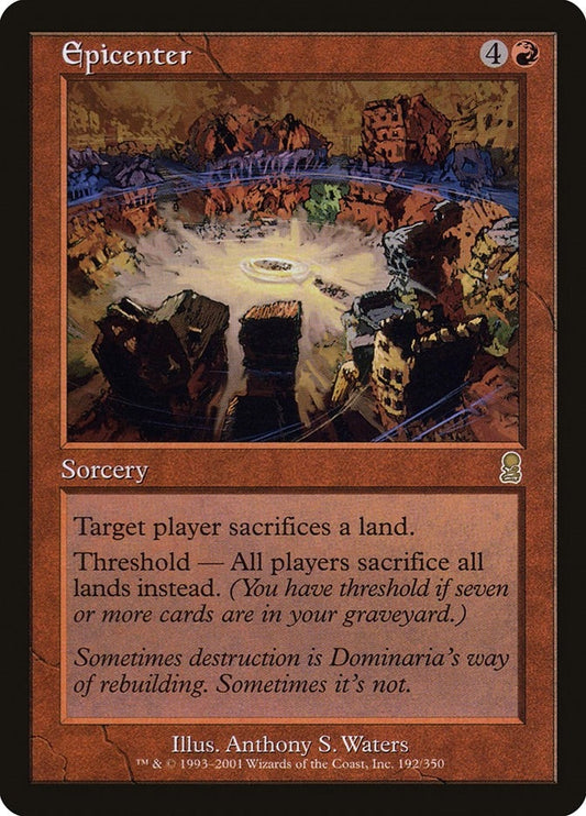 Image for Epicenter (192) (Odyssey) - Magic: The Gathering