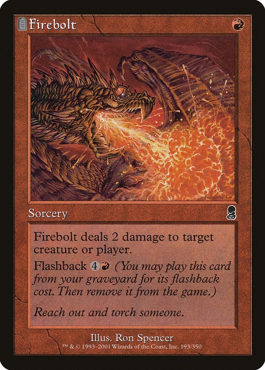 Image for Firebolt (193) (Odyssey) - Magic: The Gathering