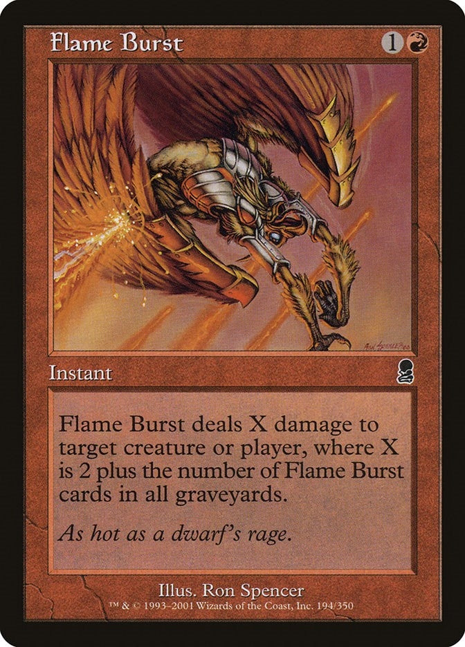 Image for Flame Burst (194) (Odyssey) - Magic: The Gathering
