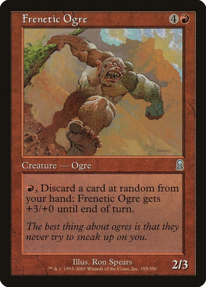 Image for Frenetic Ogre (195) (Odyssey) - Magic: The Gathering