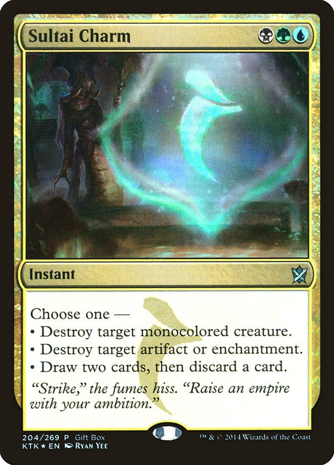 Image for Sultai Charm (204) (Gift Boxes and Promos) - Magic: The Gathering