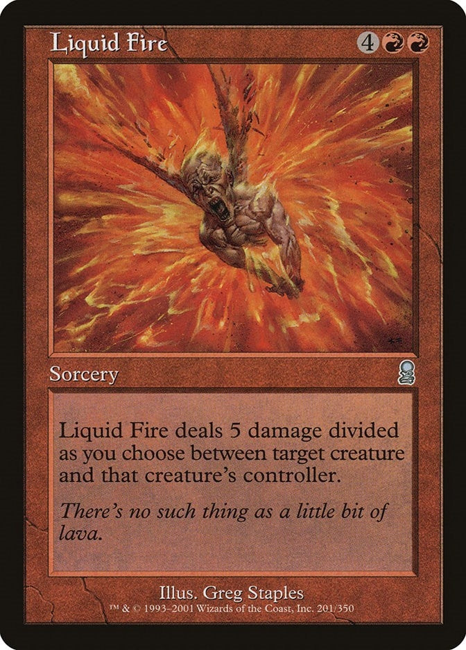 Image for Liquid Fire (201) (Odyssey) - Magic: The Gathering