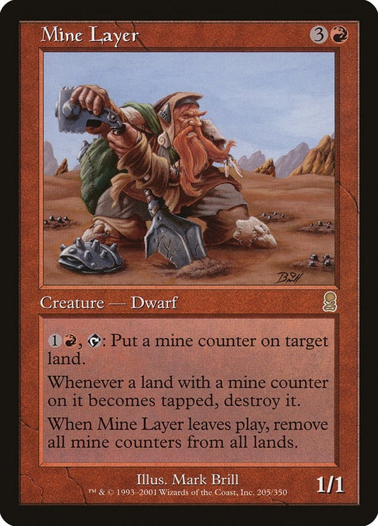 Image for Mine Layer (205) (Odyssey) - Magic: The Gathering