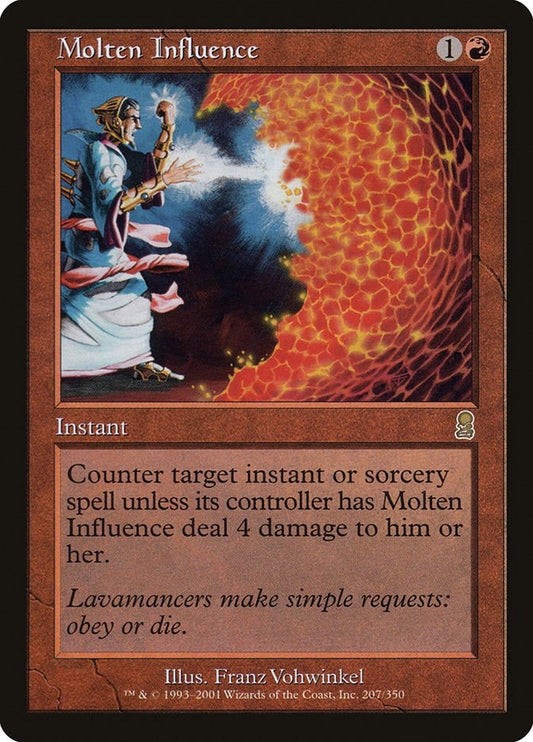 Image for Molten Influence (207) (Odyssey) - Magic: The Gathering