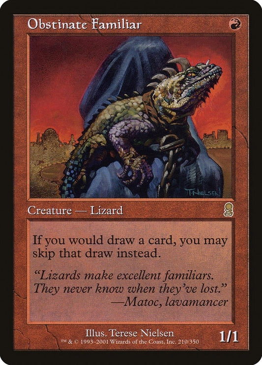 Image for Obstinate Familiar (210) (Odyssey) - Magic: The Gathering