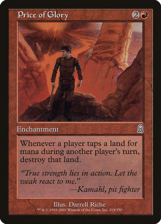 Image for Price of Glory (214) (Odyssey) - Magic: The Gathering