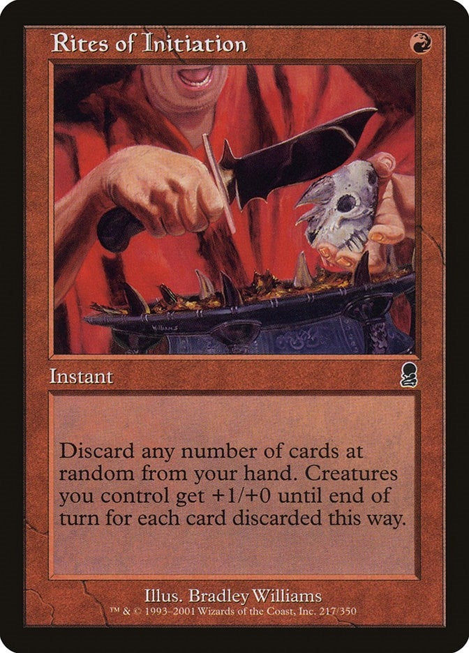 Image for Rites of Initiation (217) (Odyssey) - Magic: The Gathering