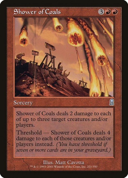 Image for Shower of Coals (221) (Odyssey) - Magic: The Gathering
