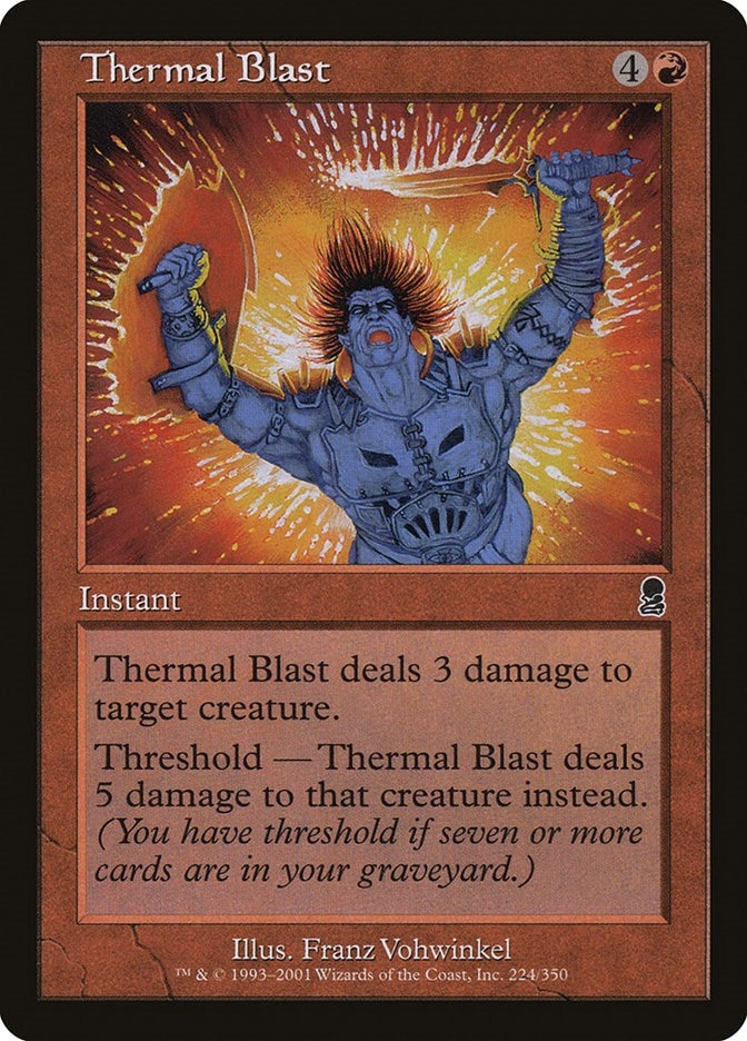 Image for Thermal Blast (224) (Odyssey) - Magic: The Gathering