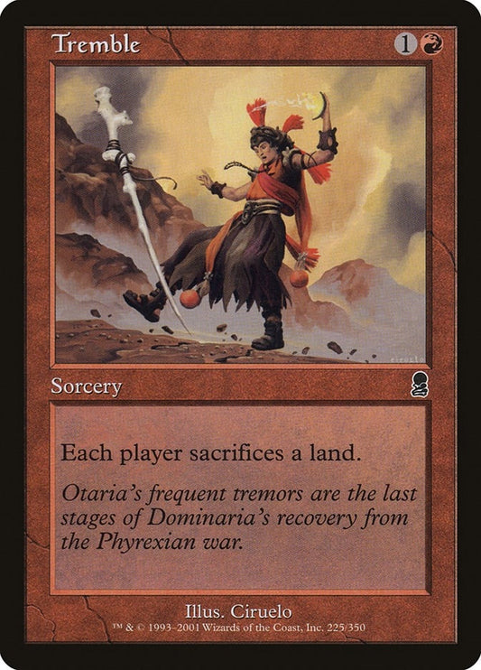 Image for Tremble (225) (Odyssey) - Magic: The Gathering
