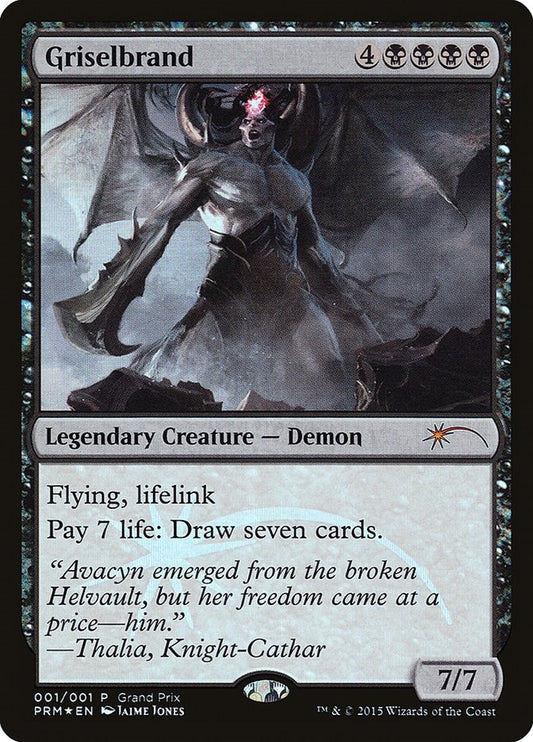 Image for Griselbrand (1) (Grand Prix Promos) - Magic: The Gathering