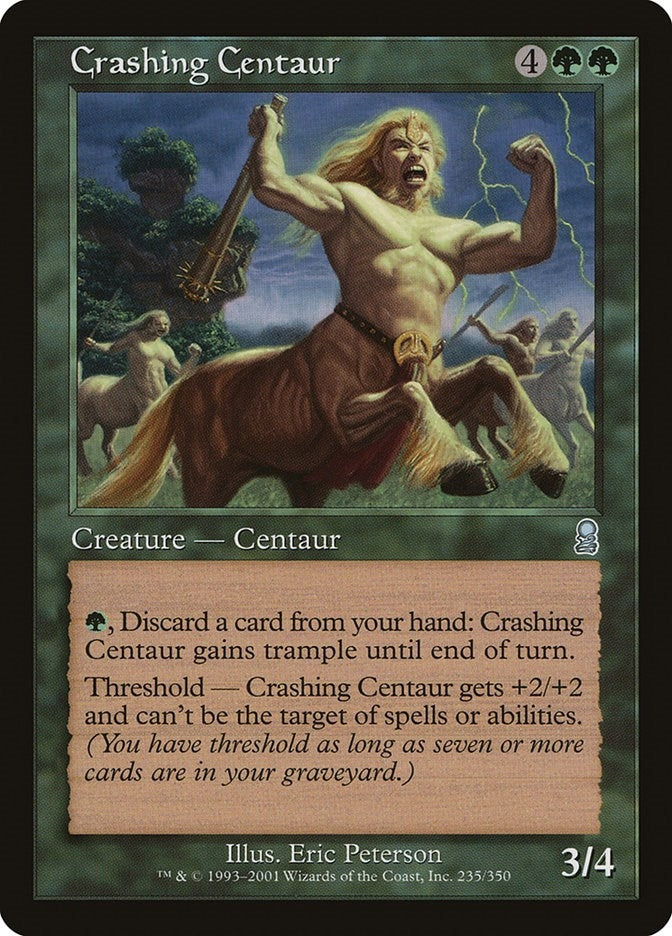 Image for Crashing Centaur (235) (Odyssey) - Magic: The Gathering
