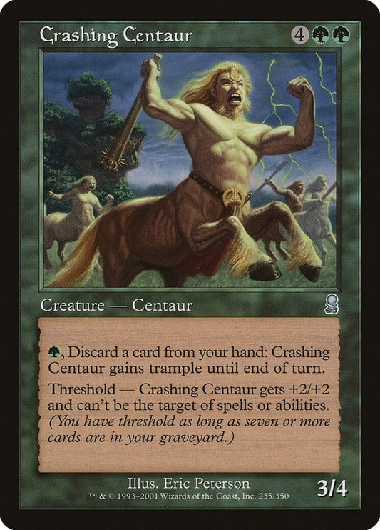 Image for Crashing Centaur (235) (Odyssey) - Magic: The Gathering