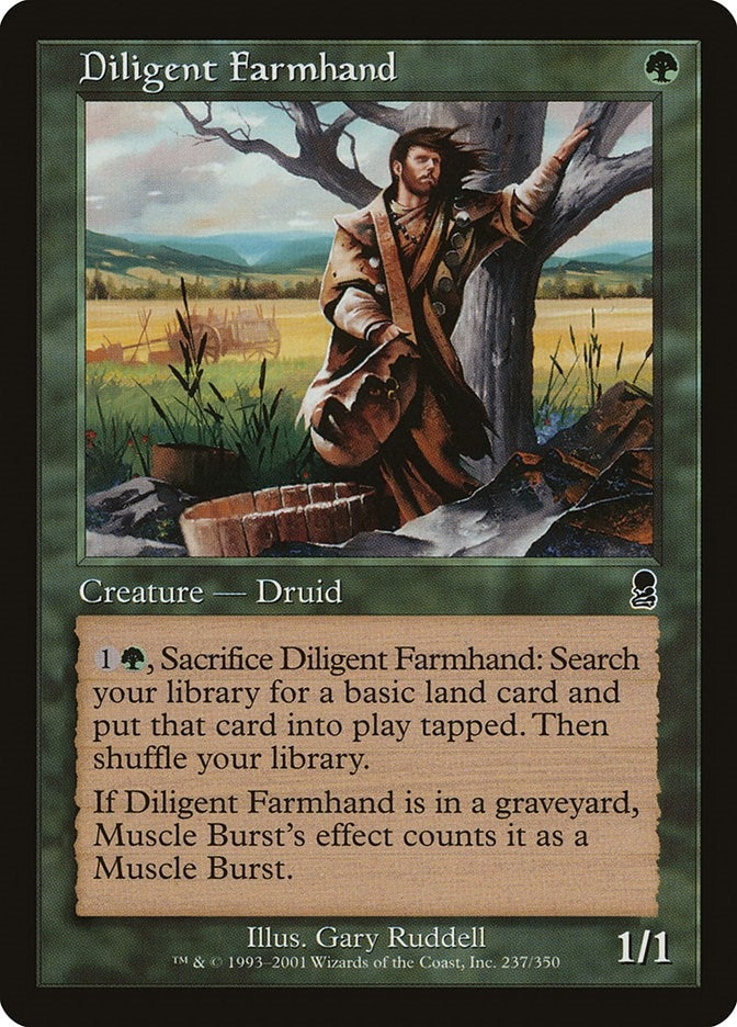 Image for Diligent Farmhand (237) (Odyssey) - Magic: The Gathering