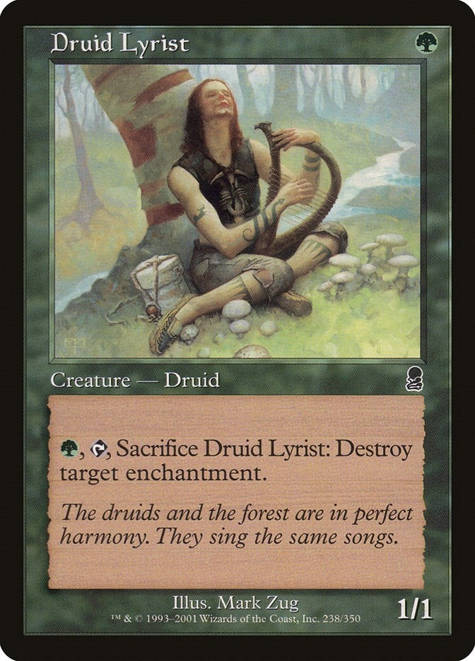 Image for Druid Lyrist (238) (Odyssey) - Magic: The Gathering