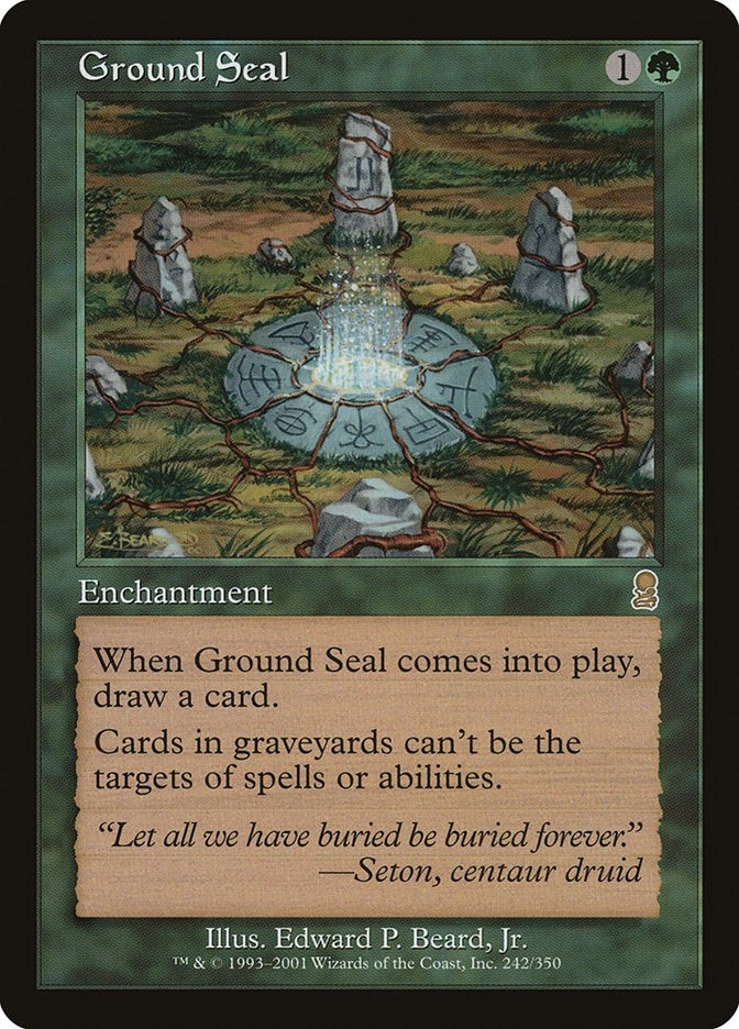 Image for Ground Seal (242) (Odyssey) - Magic: The Gathering