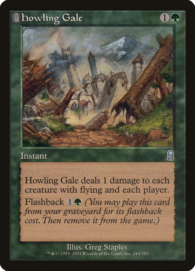Image for Howling Gale (244) (Odyssey) - Magic: The Gathering