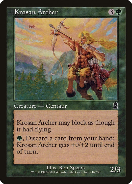 Image for Krosan Archer (246) (Odyssey) - Magic: The Gathering