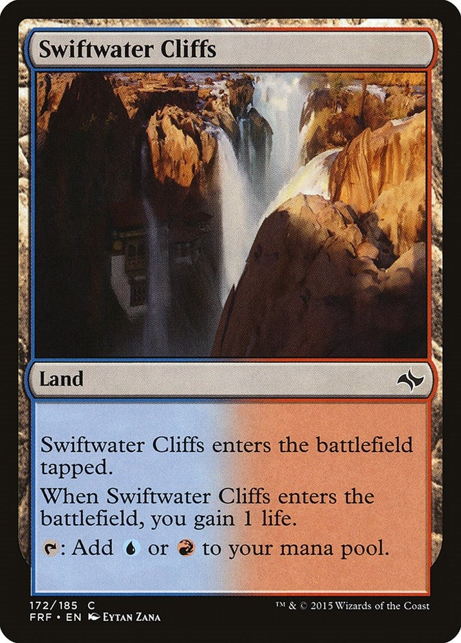 Image for Swiftwater Cliffs (172) (Fate Reforged) - Magic: The Gathering