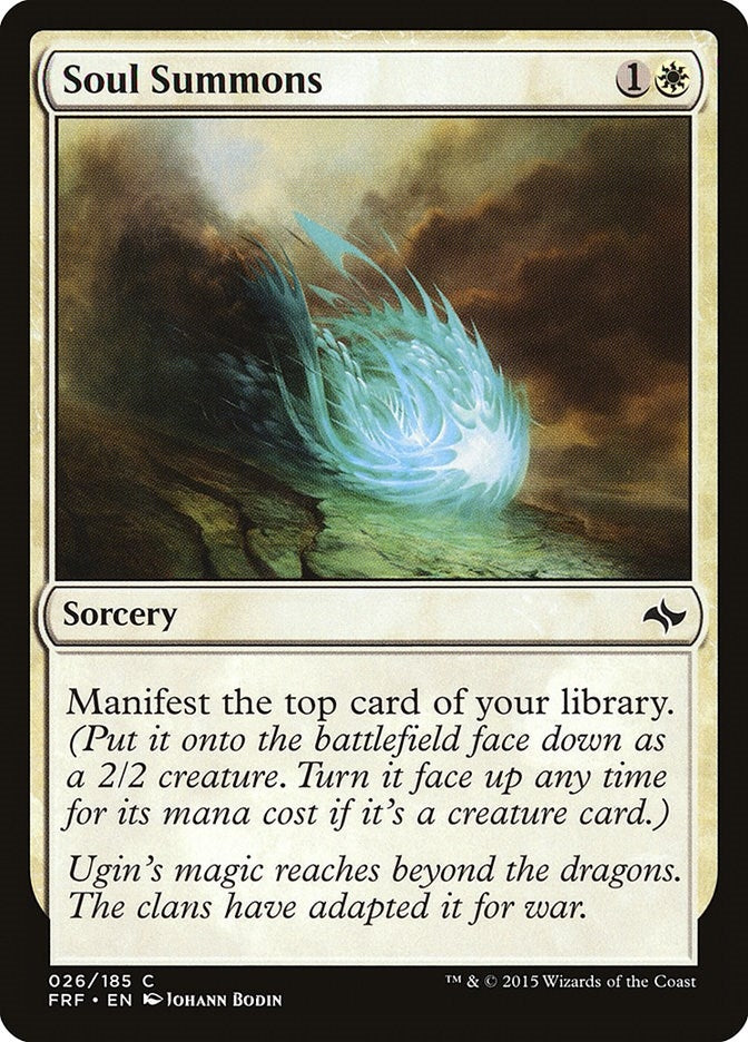 Image for Soul Summons (26) (Fate Reforged) - Magic: The Gathering