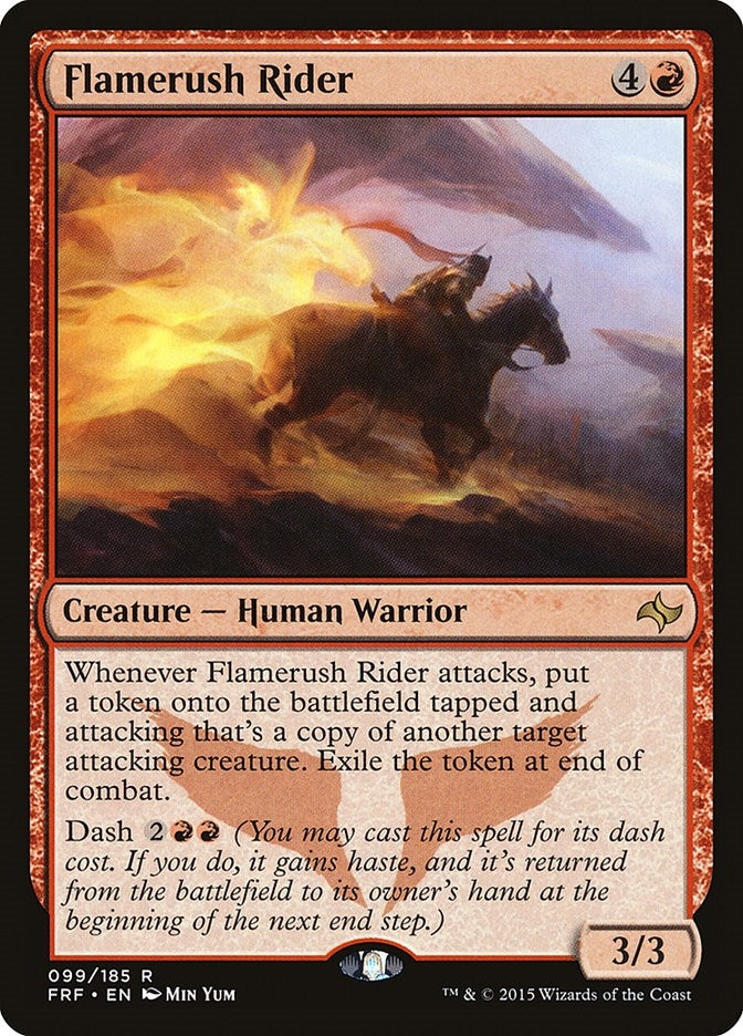 Image for Flamerush Rider (99) (Fate Reforged) - Magic: The Gathering