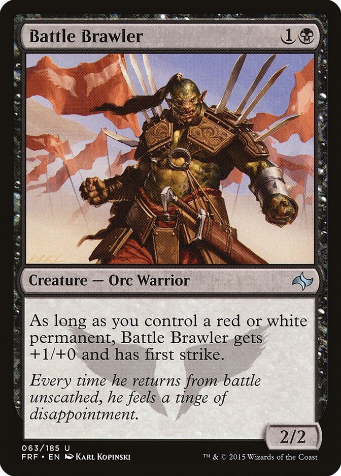Image for Battle Brawler (63) (Fate Reforged) - Magic: The Gathering