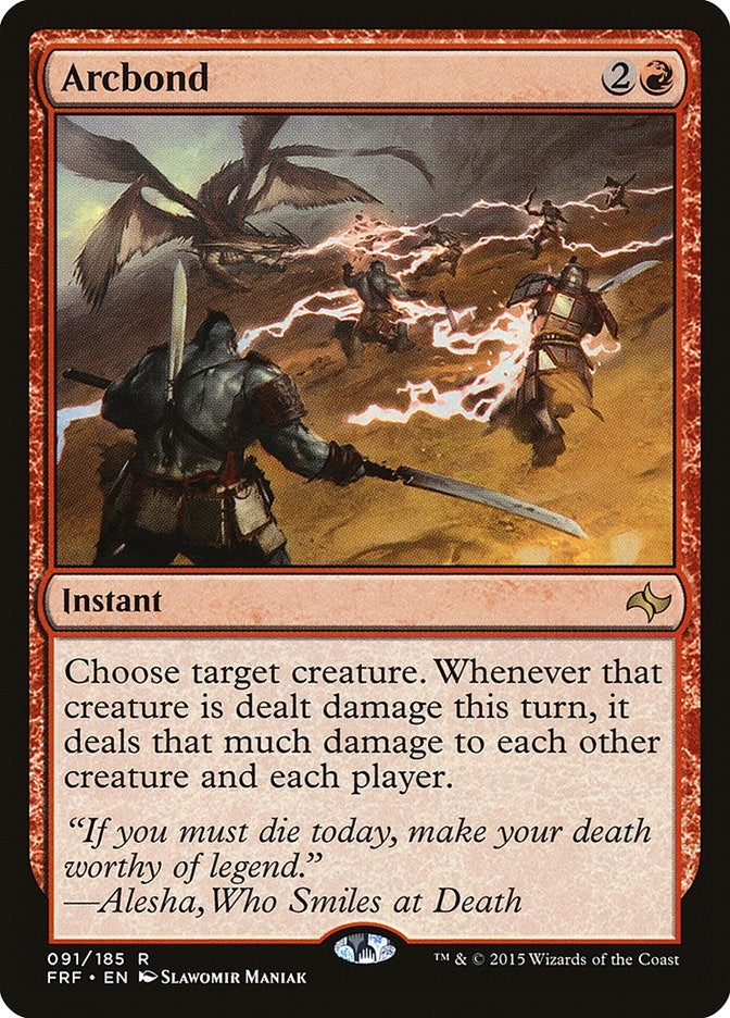 Image for Arcbond (91) (Fate Reforged) - Magic: The Gathering