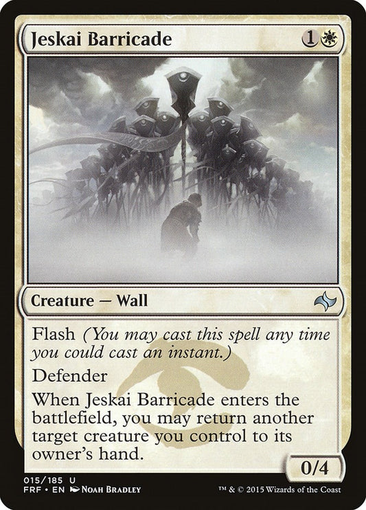 Image for Jeskai Barricade (15) (Fate Reforged) - Magic: The Gathering