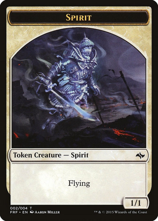 Image for Spirit Token (2) (Fate Reforged) - Magic: The Gathering