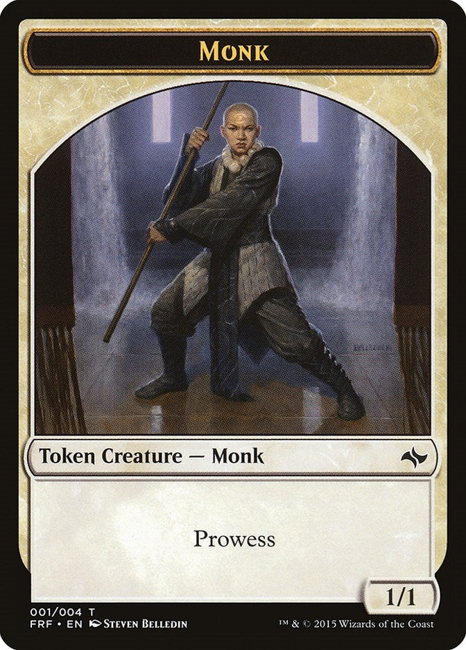 Image for Monk Token (1) (Fate Reforged) - Magic: The Gathering