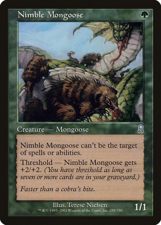 Image for Nimble Mongoose (258) (Odyssey) - Magic: The Gathering