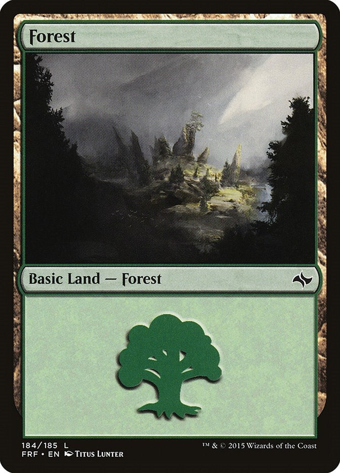 Image for Forest (184) (184) (Fate Reforged) - Magic: The Gathering