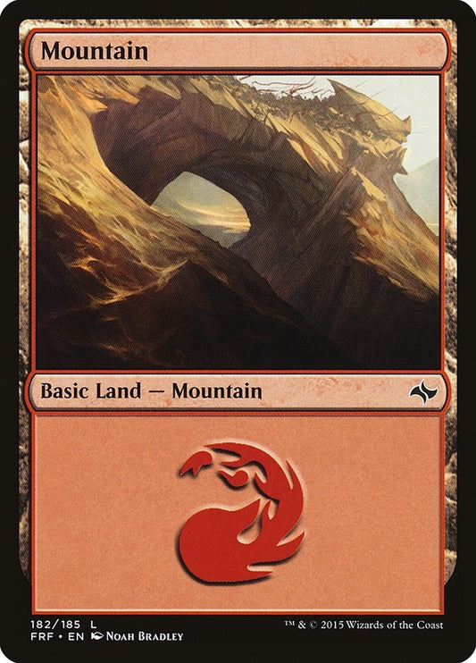 Image for Mountain (182) (182) (Fate Reforged) - Magic: The Gathering