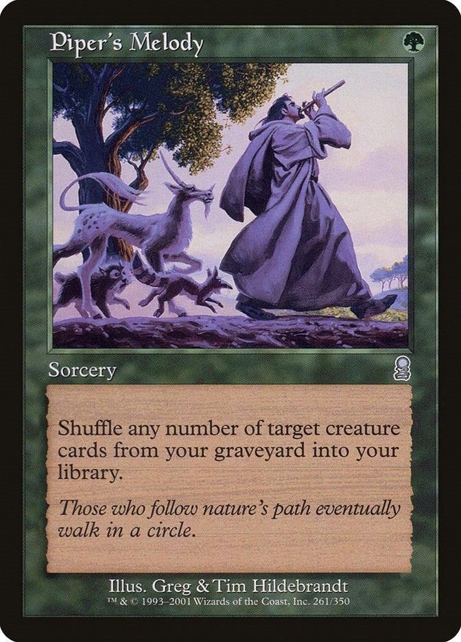 Image for Piper's Melody (261) (Odyssey) - Magic: The Gathering