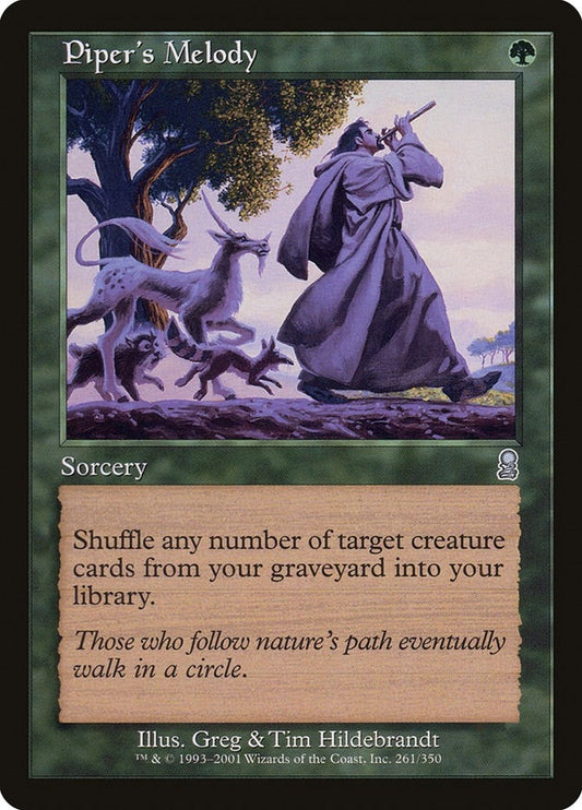 Image for Piper's Melody (261) (Odyssey) - Magic: The Gathering