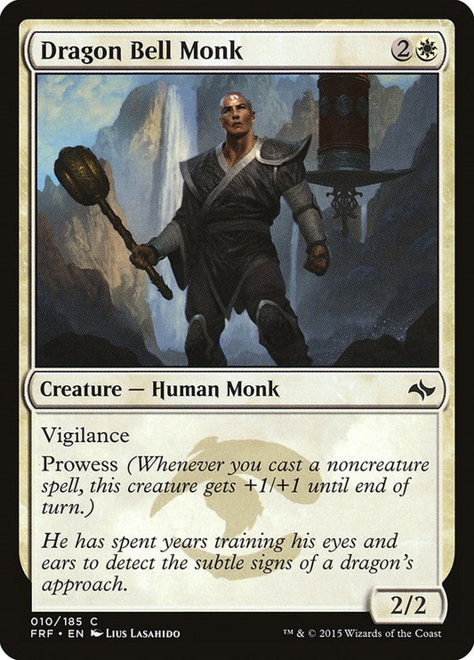 Image for Dragon Bell Monk (10) (Fate Reforged) - Magic: The Gathering
