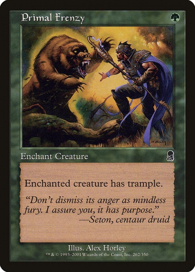 Image for Primal Frenzy (262) (Odyssey) - Magic: The Gathering