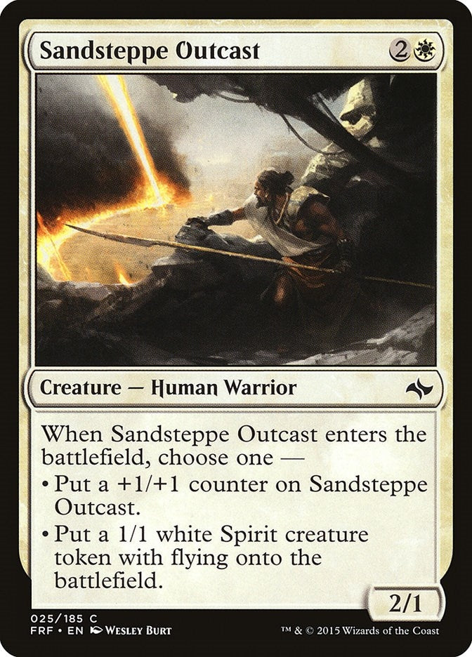 Image for Sandsteppe Outcast (25) (Fate Reforged) - Magic: The Gathering