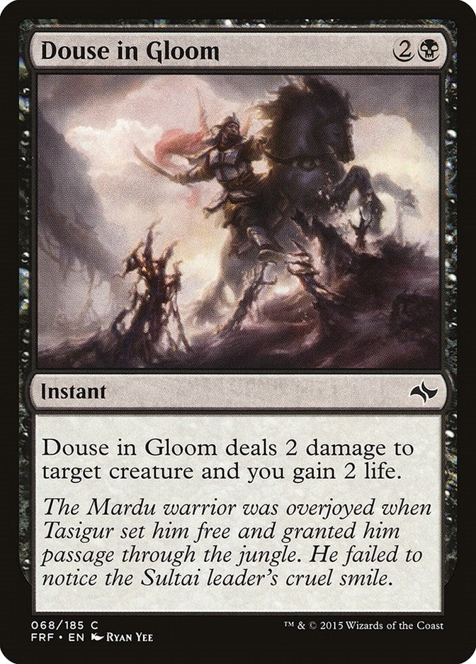 Image for Douse in Gloom (68) (Fate Reforged) - Magic: The Gathering