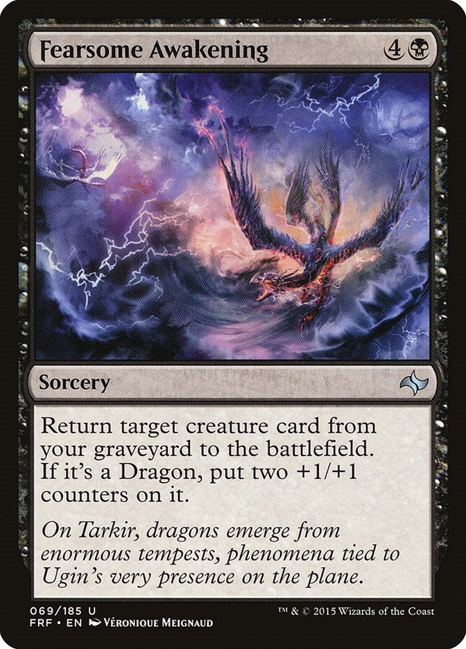 Image for Fearsome Awakening (69) (Fate Reforged) - Magic: The Gathering