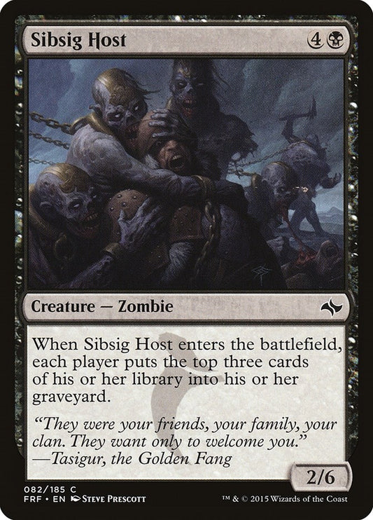 Image for Sibsig Host (82) (Fate Reforged) - Magic: The Gathering