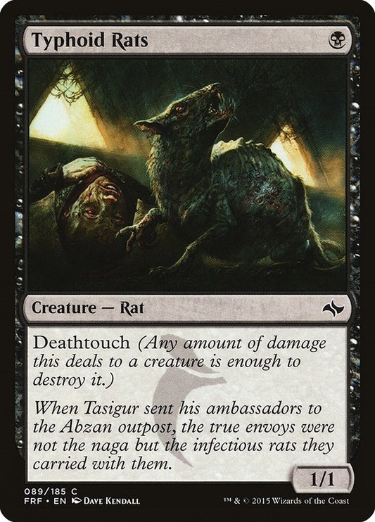 Image for Typhoid Rats (89) (Fate Reforged) - Magic: The Gathering