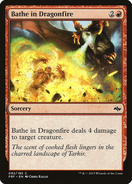 Image for Bathe in Dragonfire (92) (Fate Reforged) - Magic: The Gathering