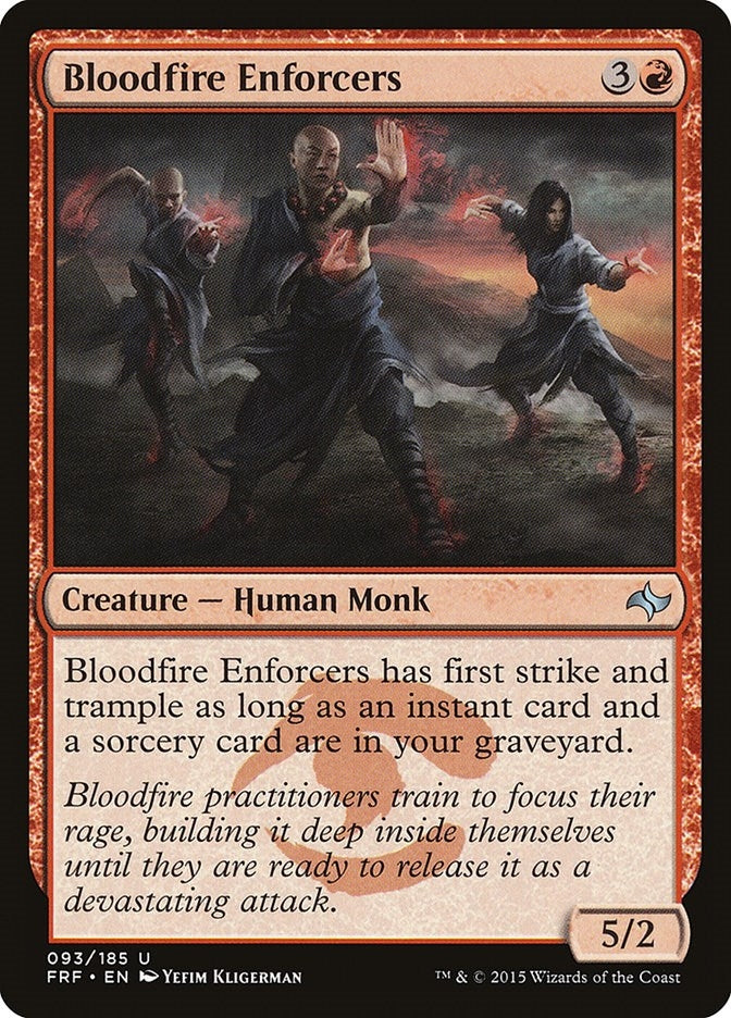 Image for Bloodfire Enforcers (93) (Fate Reforged) - Magic: The Gathering