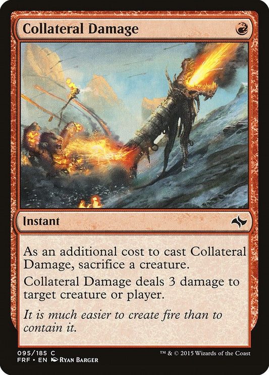 Image for Collateral Damage (95) (Fate Reforged) - Magic: The Gathering