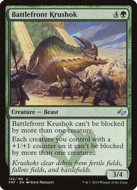 Image for Battlefront Krushok (125) (Fate Reforged) - Magic: The Gathering