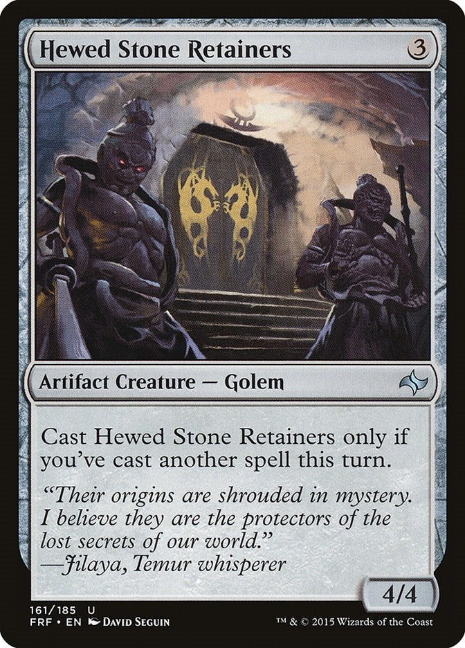 Image for Hewed Stone Retainers (161) (Fate Reforged) - Magic: The Gathering